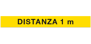 Distanza 1 metro - Coronavirus Covid-19